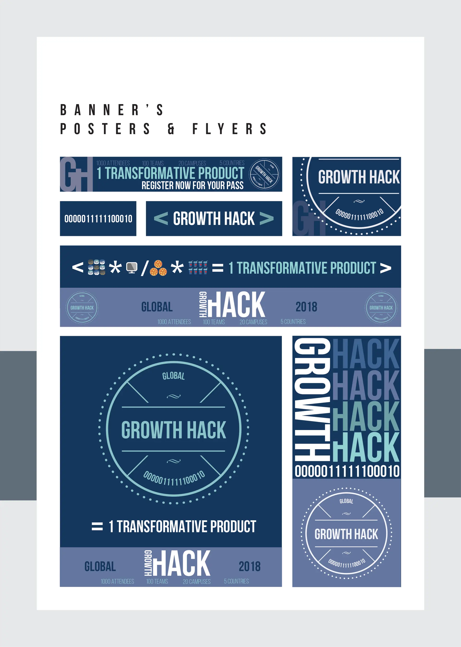 American Express Growth Hack campaign artwork