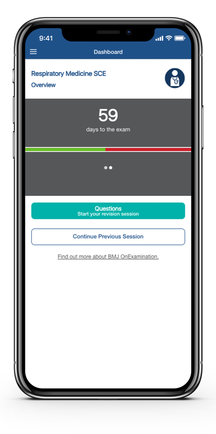 BMJ app interface